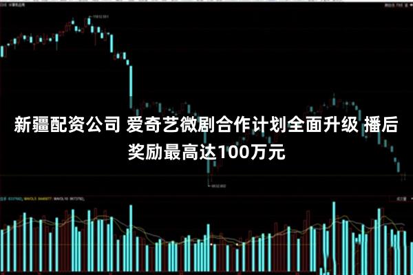 新疆配资公司 爱奇艺微剧合作计划全面升级 播后奖励最高达100万元