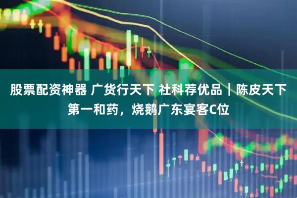 股票配资神器 广货行天下 社科荐优品｜陈皮天下第一和药，烧鹅广东宴客C位